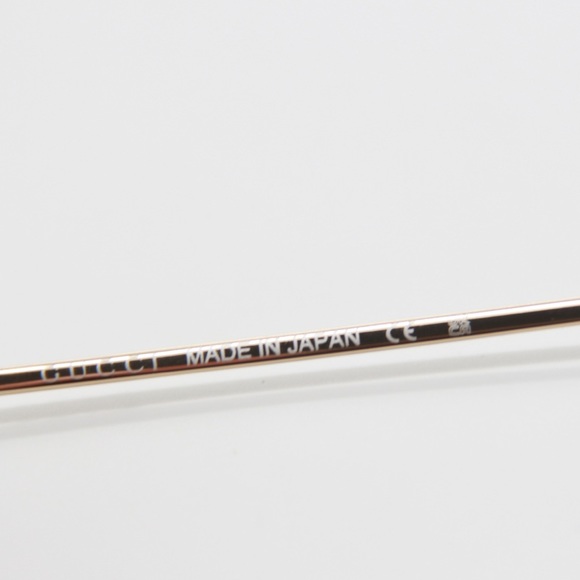 NEW GUCCI GG1182S 002 GOLD BROWN WOMEN SUNGLASSES GUCCI - Picture 13 of 15